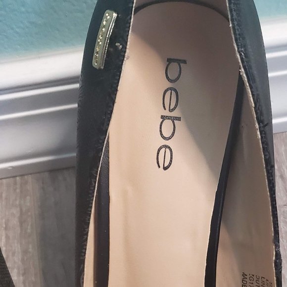 Bebe Saydee Black heels - Picture 9 of 12